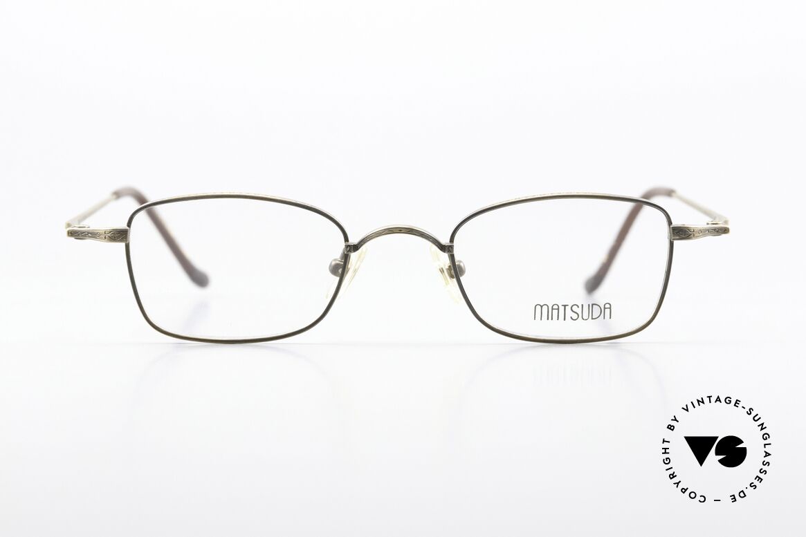 Matsuda 10133 Clip On Frame Titanium 90s, Size: medium, Made for Men and Women