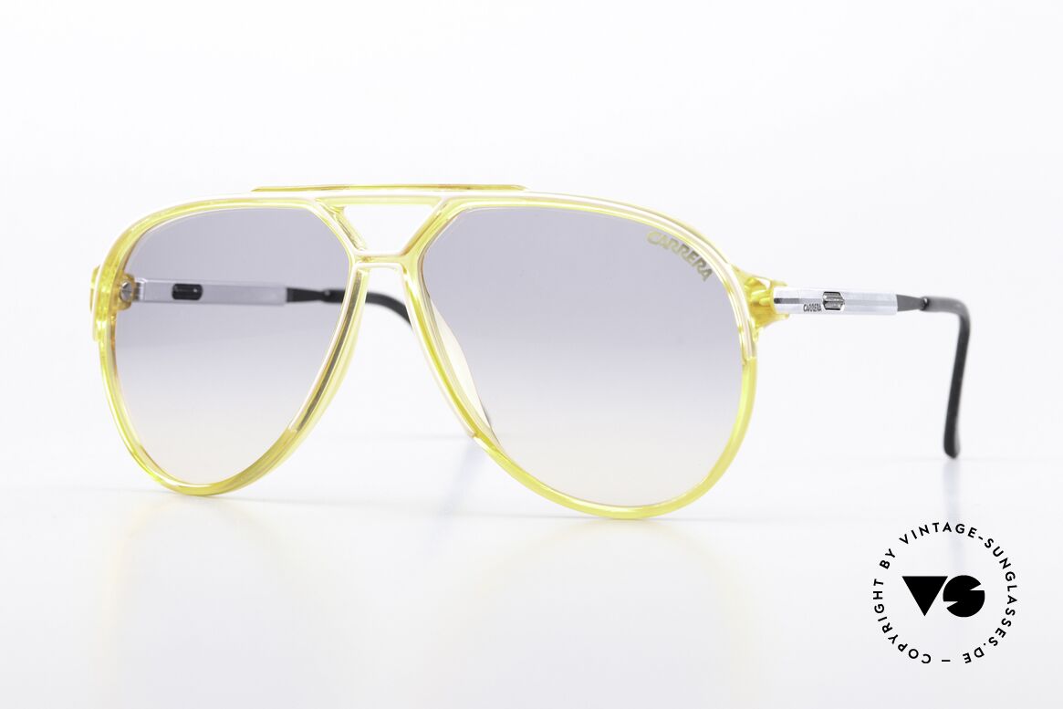 Carrera 5310 Vario Temple System Frame, brilliant Carrera vintage sunglasses from the 80s/90s, Made for Men