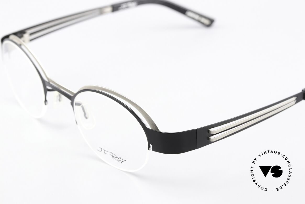 JF Rey JF2344 Oval Round Nylor Glasses, for minimalist styles and innovative frame materials, Made for Men and Women