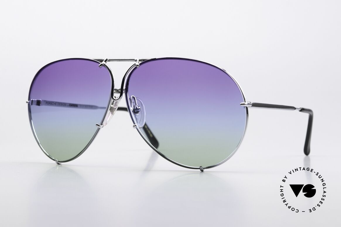 Porsche 5621 Customized Purple Blue Green, Porsche Design by CARRERA sunglasses; the classic!, Made for Men