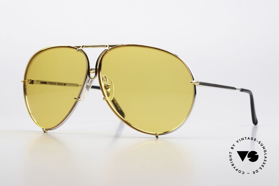 Porsche 5621 Customized Orange Lenses, Porsche Design by CARRERA sunglasses; the classic!, Made for Men