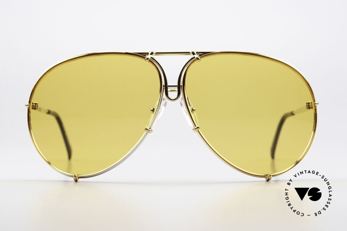 Porsche 5621 Customized Orange Lenses, the 1980's legend with interchangeable sun lenses, Made for Men