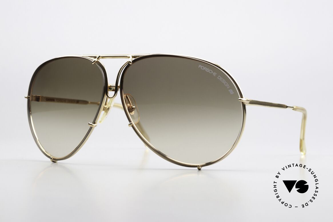 Porsche 5621 Customized Sunset Lenses, 1 pair of orig. brown-gradient (with the PD lettering), Made for Men and Women