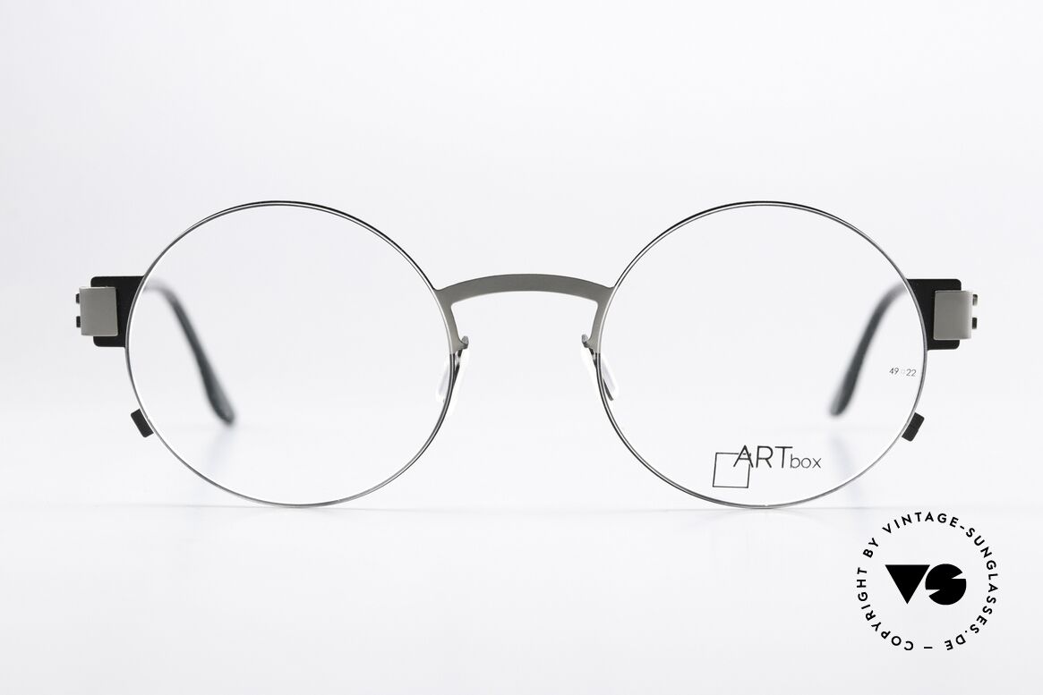 Bajazzo Sally 4 Round Specs Art Box Series, Bajazzo glasses, mod. Sally 4, size 49-22, 140, Made for Men and Women