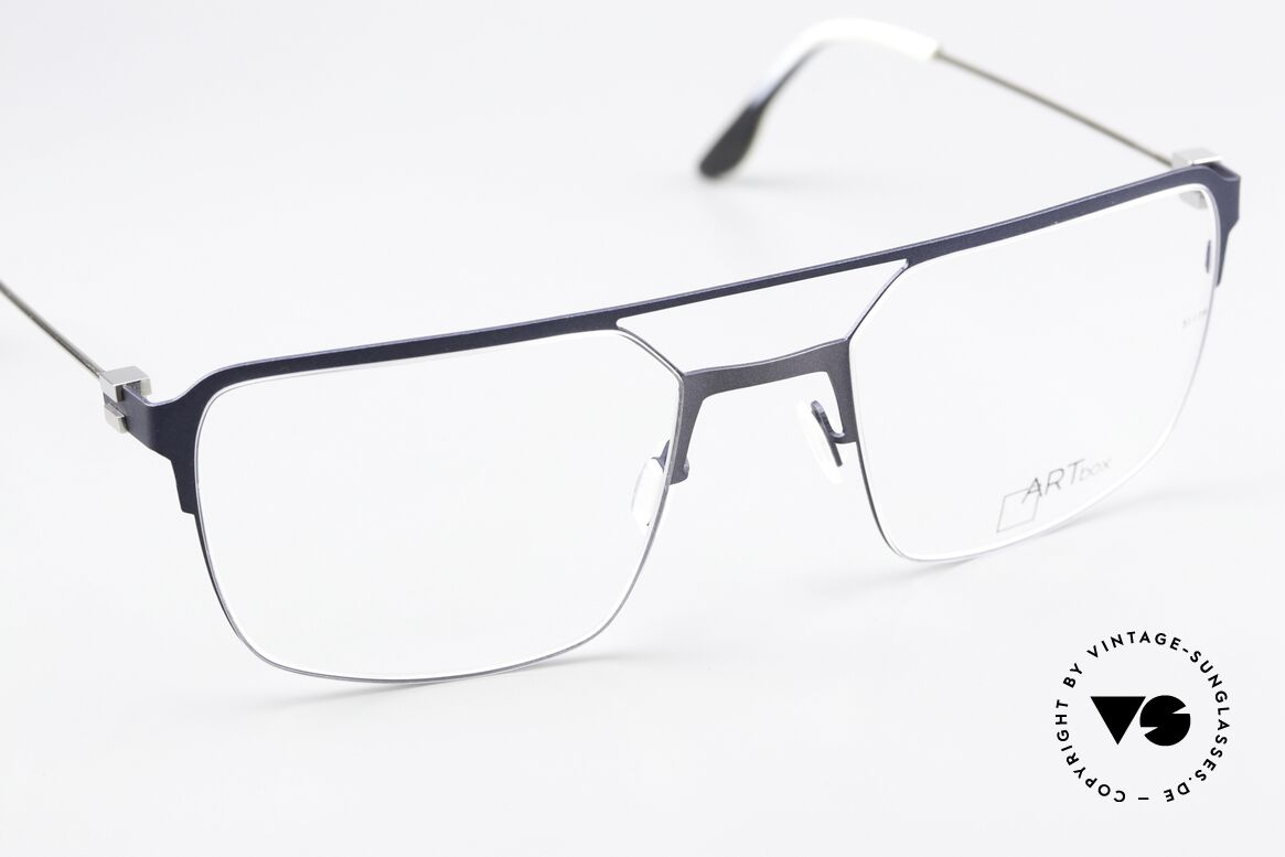 Bajazzo Enzo 3 Square Metal Frame Unisex, unworn; like all of our glasses made in Germany, Made for Men and Women