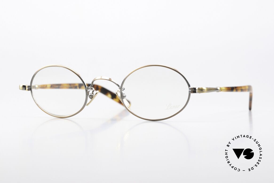 Lunor VA 100 Antique Gold And Bronze, old LUNOR eyeglasses, model VA 100, size 43/24, 140, Made for Men and Women