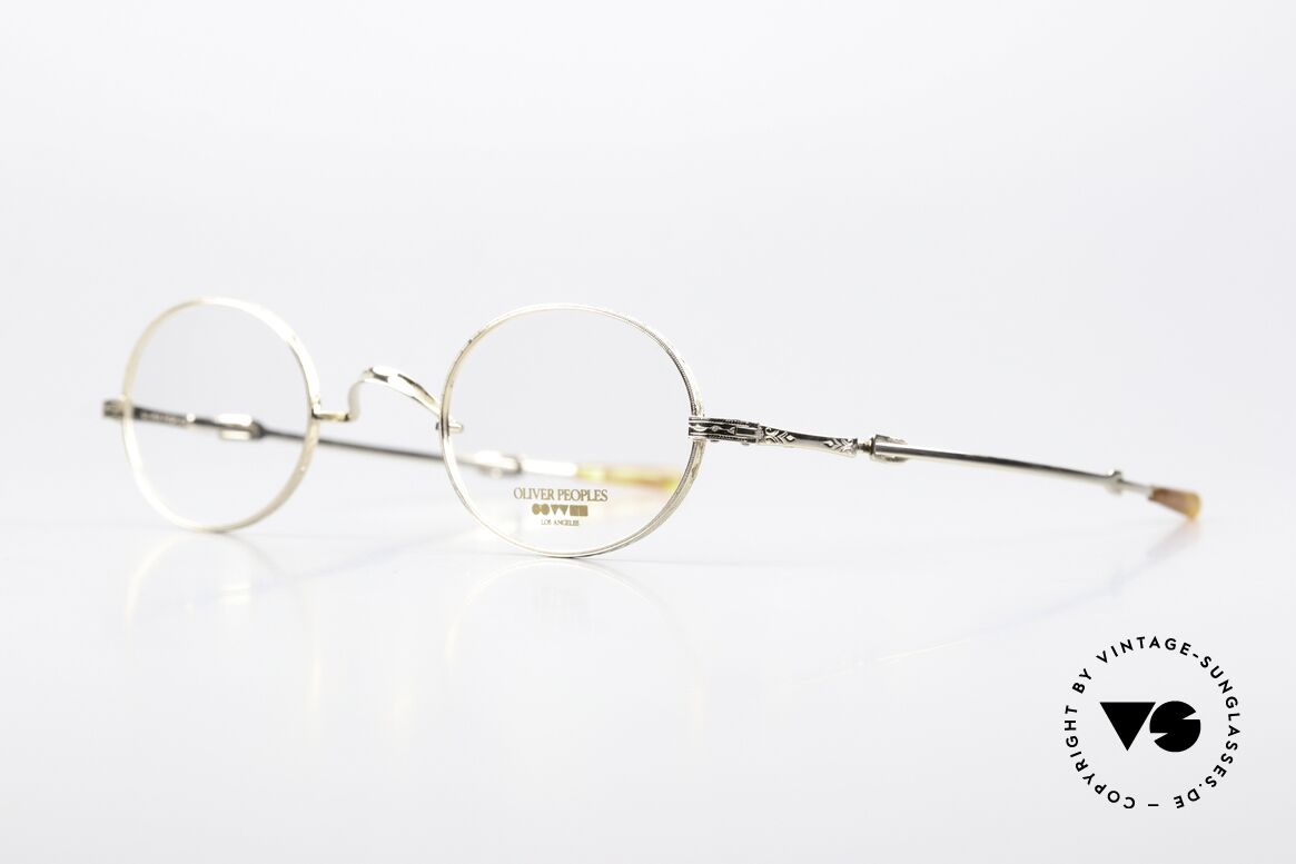 Oliver Peoples OP76G Small Specs Made in Japan, highly inspired by the 1920's Art Deco & 60's period, Made for Men and Women