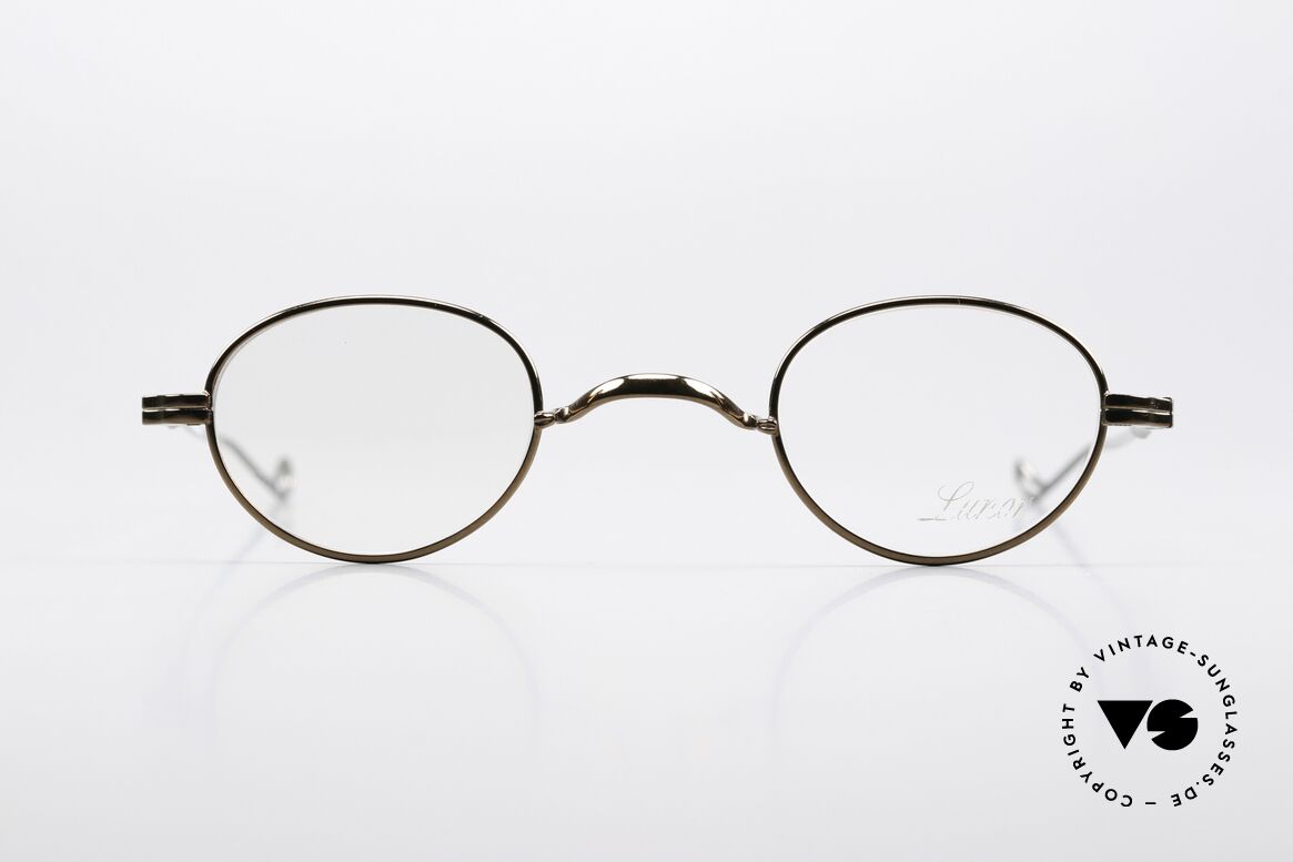 Lunor II 03 Customized Bronze Silver, customized: bronze front with antique silver temples, Made for Men and Women