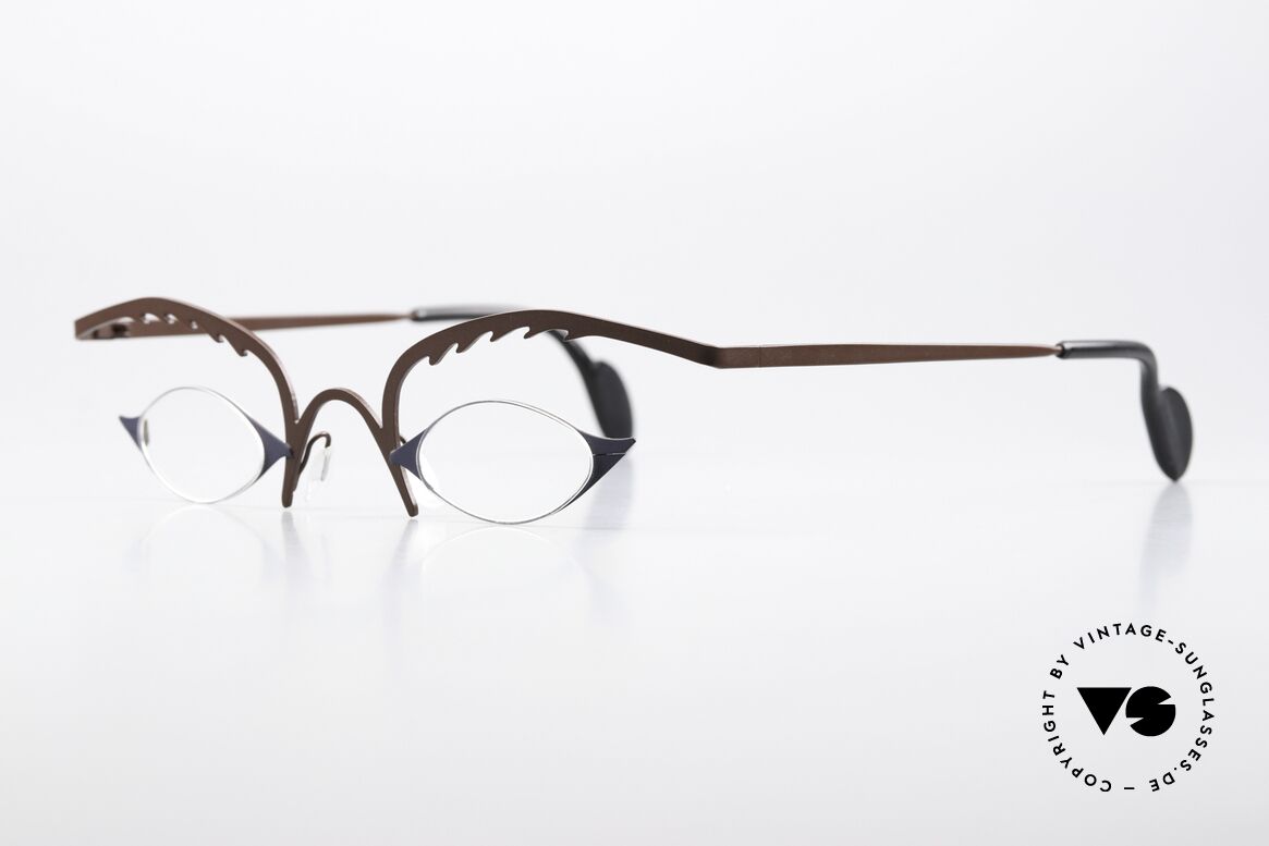 Theo Belgium Tibetan Crazy Reading Eyeglasses, anything but "ordinary" or "mainstream" ;), Made for Women