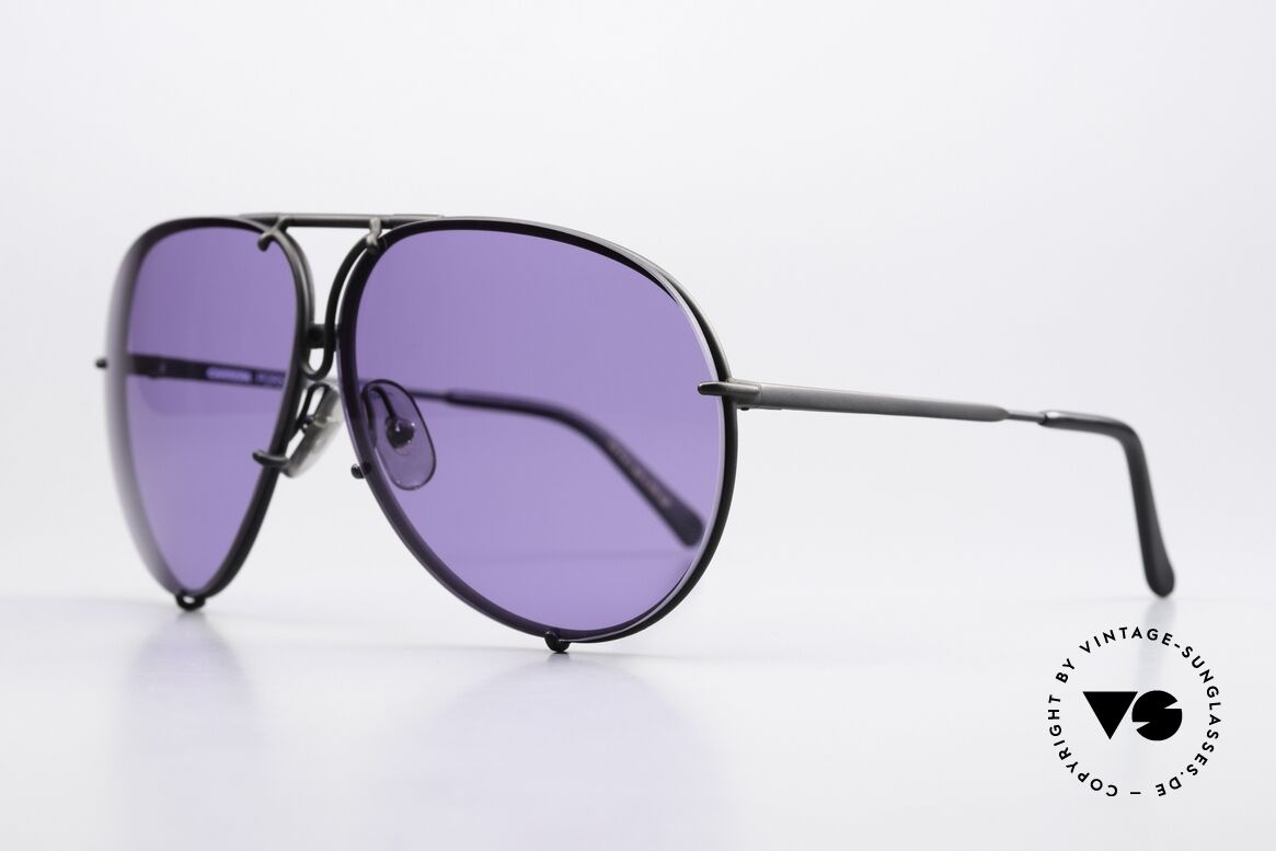 Porsche 5623 Ladies Version Purple Lens, here a CUSTOMIZED version; worldwide unique piece, Made for Men and Women