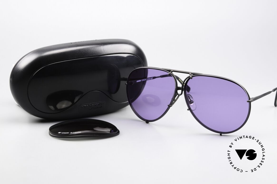 Porsche 5623 Ladies Version Purple Lens, unworn item; including the original Porsche hard case, Made for Men and Women