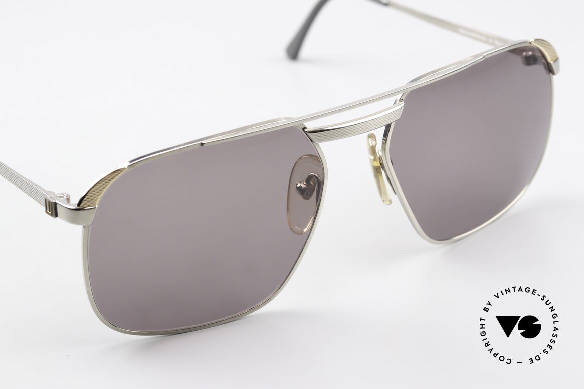 Dunhill 6011 Ultra Rare Titanium Version, unworn, NOS (like all our vintage Dunhill sunglasses), Made for Men