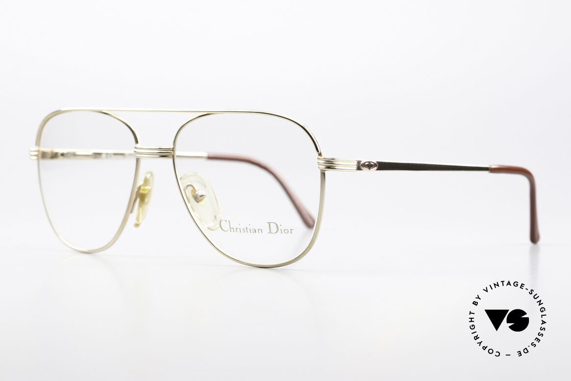 Christian Dior 2749 Classy Aviator Eyeglasses, tangible 90's top-notch quality; made in Austria, Made for Men