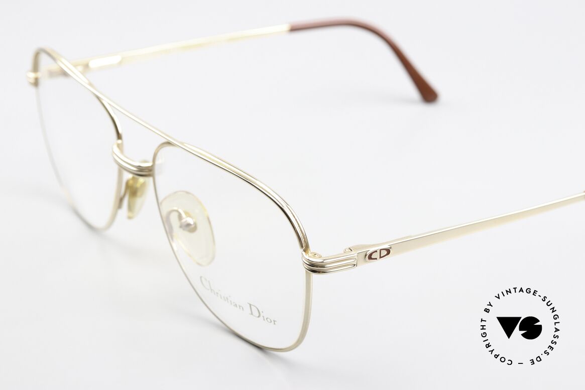 Christian Dior 2749 Classy Aviator Eyeglasses, gold-plated TITANIUM FRAME (a precious rarity), Made for Men