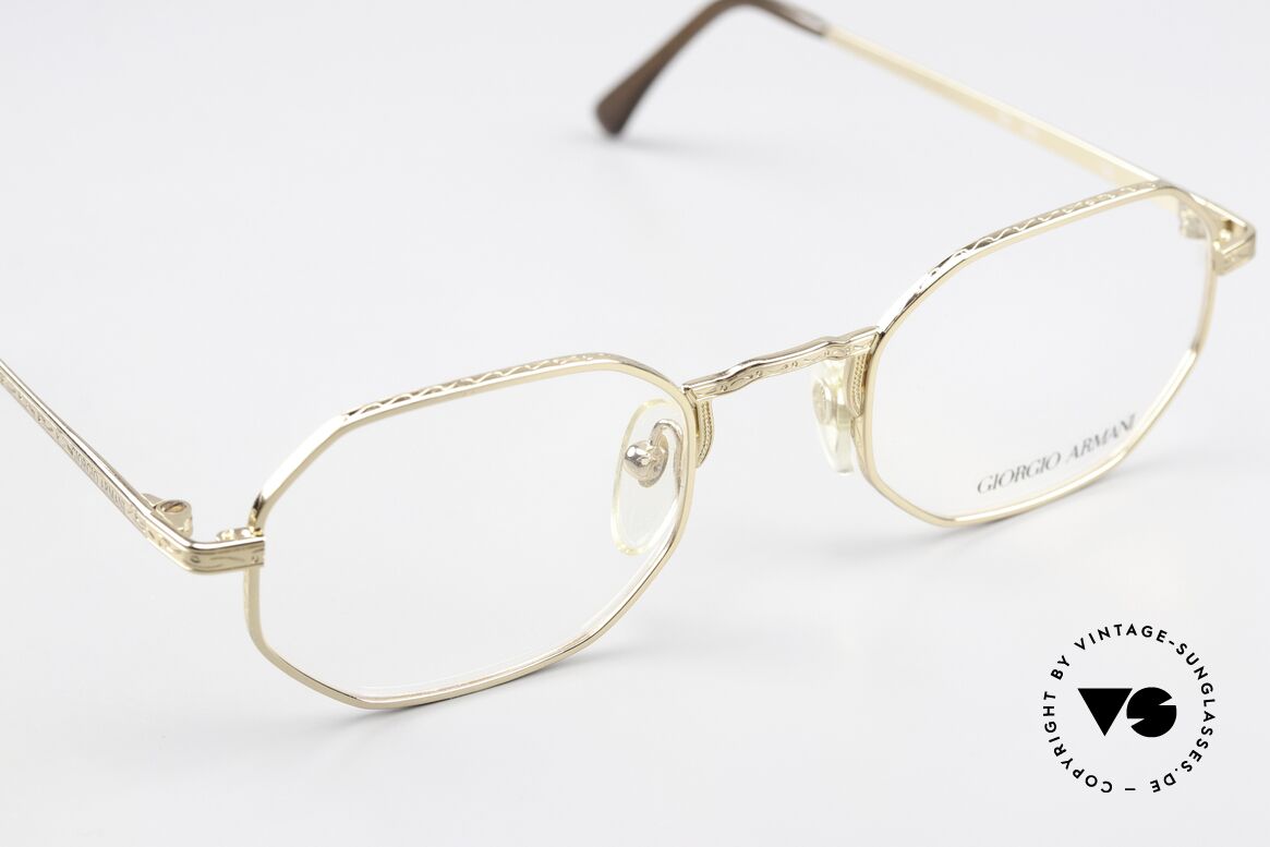 Giorgio Armani 151 Octagonal Vintage Eyewear, NO RETRO EYEGLASSES, but true 80's commodity, Made for Men and Women