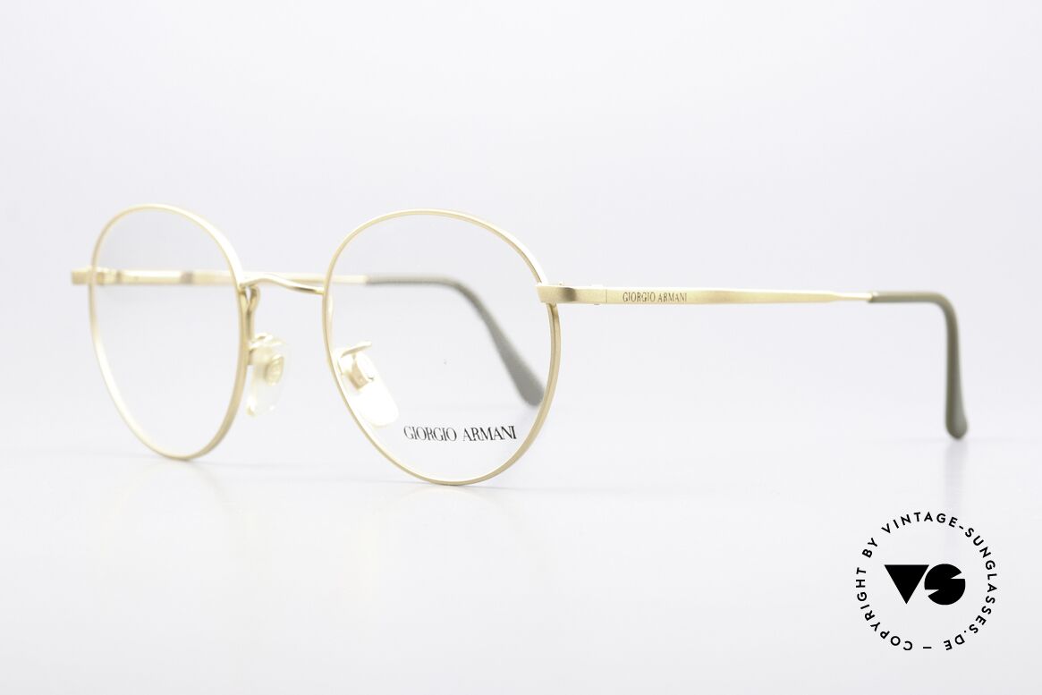 Giorgio Armani 201 Vintage Specs 90's Unisex, a timeless 1990's model with flexible spring hinges, Made for Men and Women