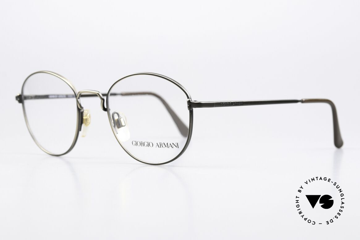 Giorgio Armani 174 Round 80's Specs Panto Style, more 'classic' isn't possible (famous 'panto'-design), Made for Men and Women