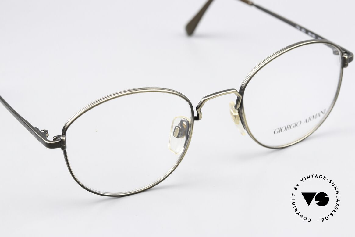 Giorgio Armani 174 Round 80's Specs Panto Style, unworn rarity (like all our vintage Armani eyewear), Made for Men and Women