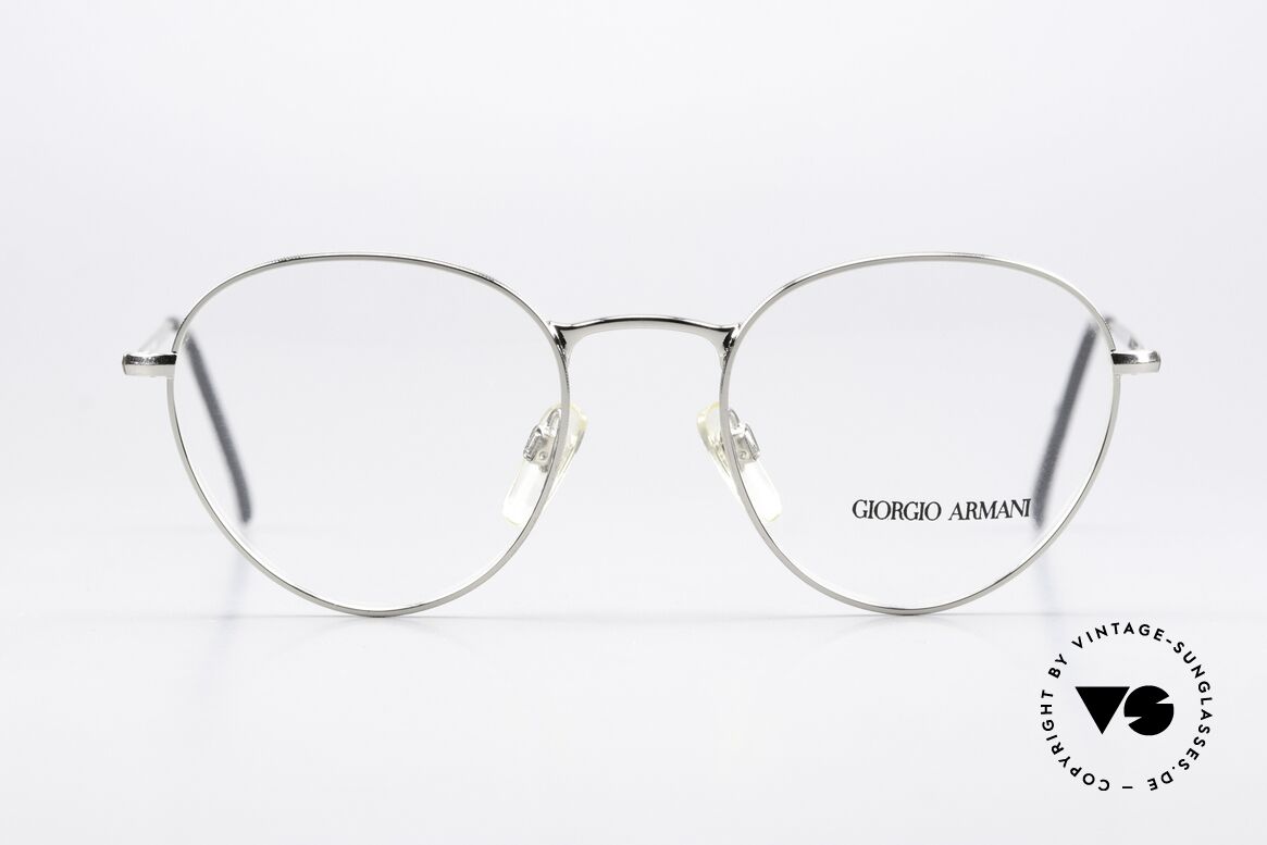 Giorgio Armani 165 Panto Eyeglasses 80s 90s, world famous 'panto'-design .. a real eyewear classic, Made for Men and Women