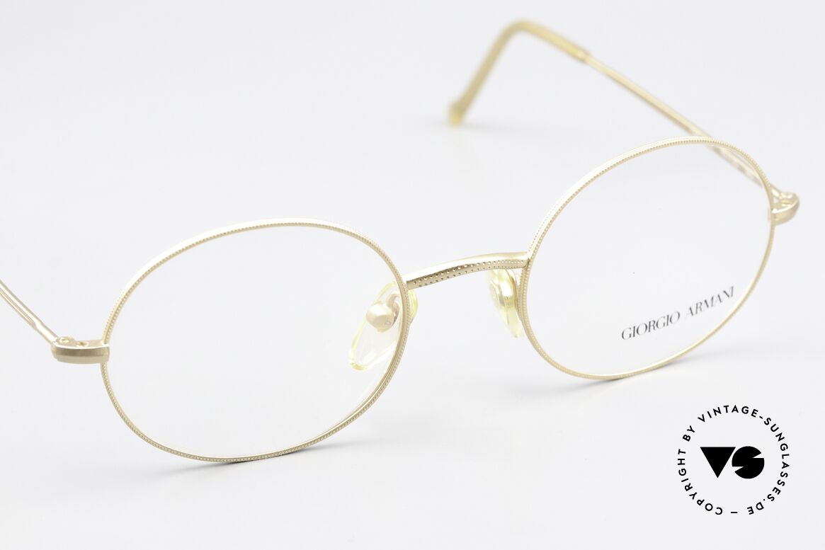 Giorgio Armani 134 80's Frame Timeless Round, NO RETRO GLASSES, but true 80's / 90's commodity!, Made for Men and Women