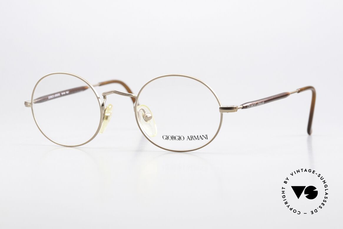 Giorgio Armani 172 Vintage Frame Unisex 90's, vintage designer glasses by Giorgio Armani, Italy, Made for Men and Women