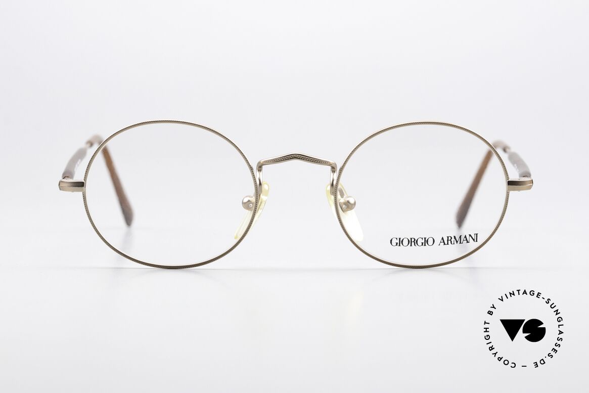 Giorgio Armani 172 Vintage Frame Unisex 90's, classic 'OVAL frame shape' S size 45-20, 135mm, Made for Men and Women