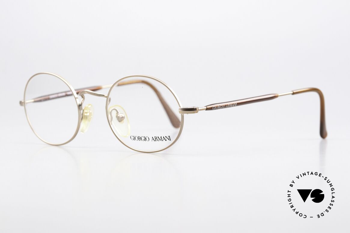 Giorgio Armani 172 Vintage Frame Unisex 90's, premium quality; timeless in bronze / dark brown, Made for Men and Women