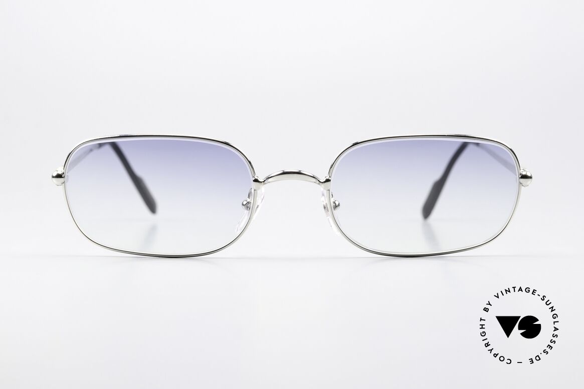 Cartier Deimios Rare 54mm Size Platinum, fine vintage CARTIER sunglasses from the late 1990's, Made for Men and Women