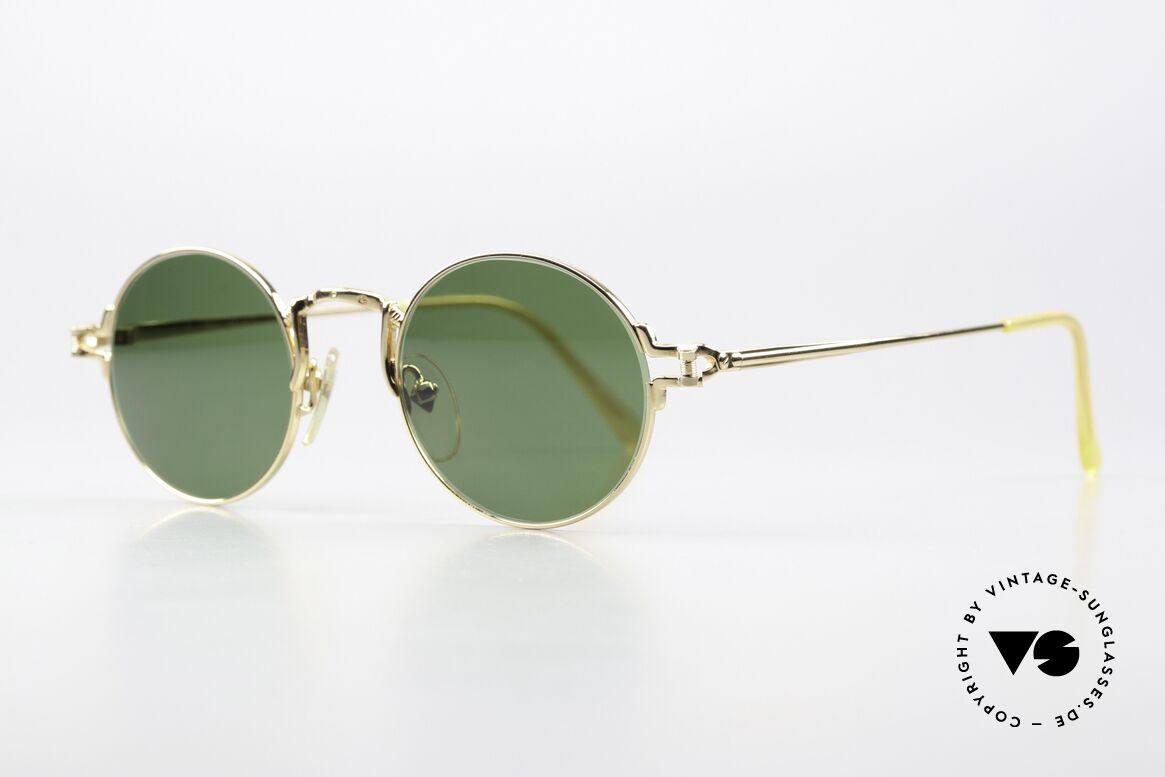 Jean Paul Gaultier 55-3171 22ct Gold-Plated 90's Frame, but with some fancy frame details (distinctive J.P.G), Made for Men and Women