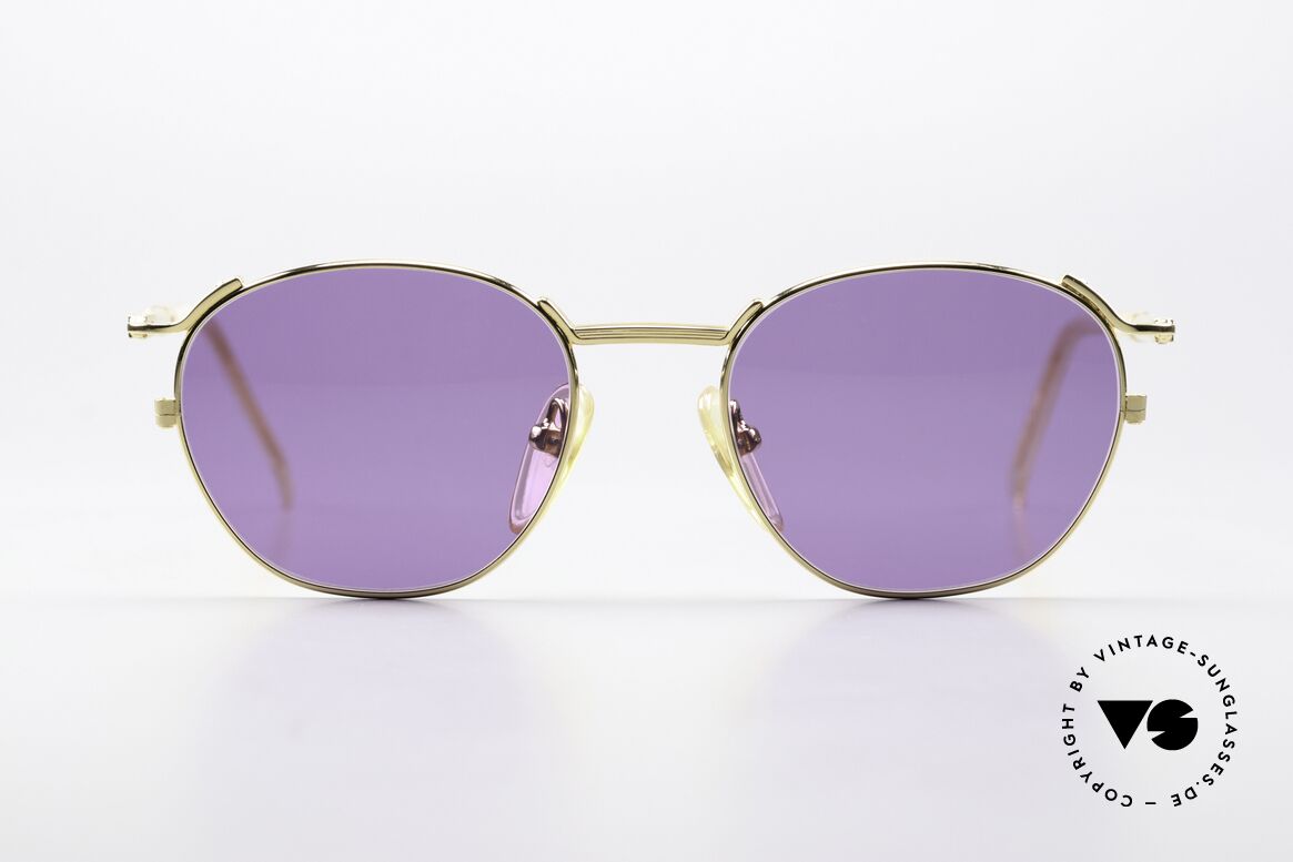 Jean Paul Gaultier 57-2276 1990's Junior Collection, timeless vintage sunglasses; sober and elegant, Made for Men and Women