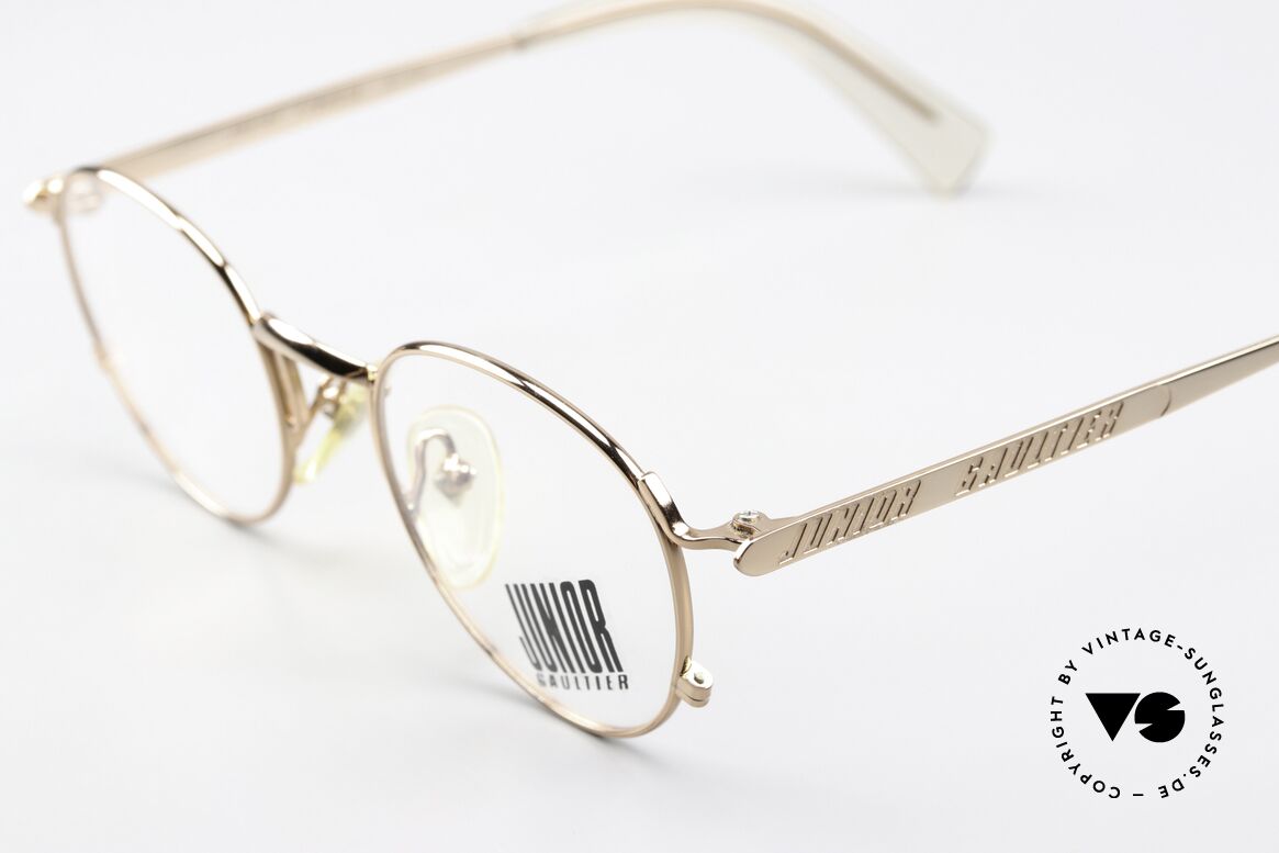 Jean Paul Gaultier 57-1171 True Vintage Frame 1995, unworn rarity; like all our old JPG designer specs, Made for Men and Women