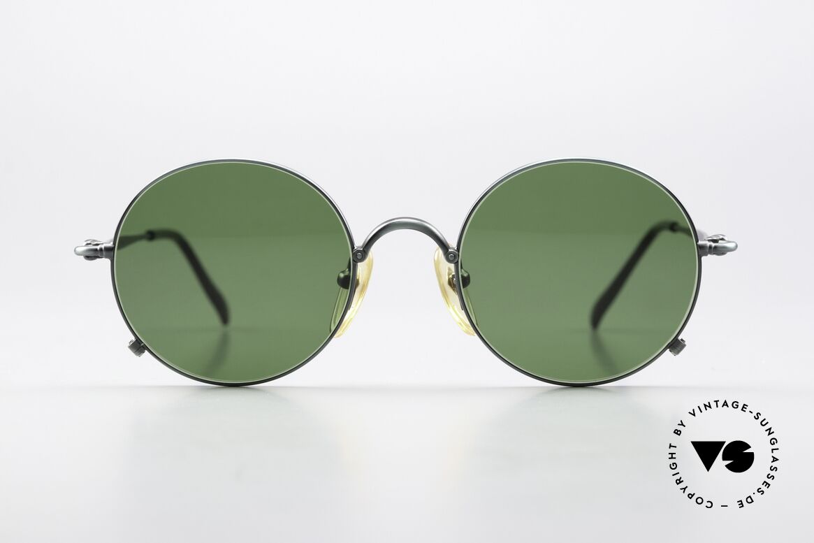 Jean Paul Gaultier 55-1176 90s Round Designer Shades, high-end quality from the 1990's (made in Japan), Made for Men and Women