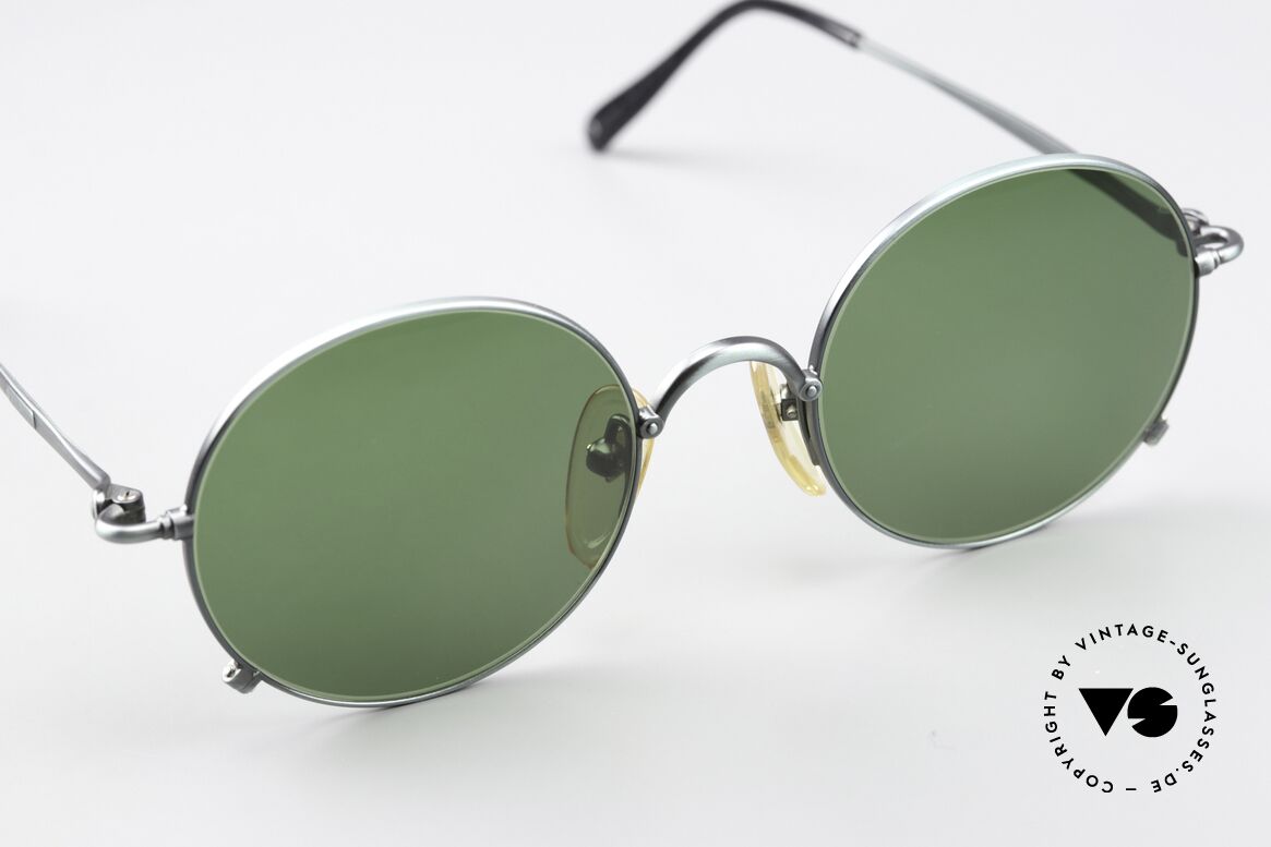 Jean Paul Gaultier 55-1176 90s Round Designer Shades, NO RETRO fashion; but an old original from 1994, Made for Men and Women