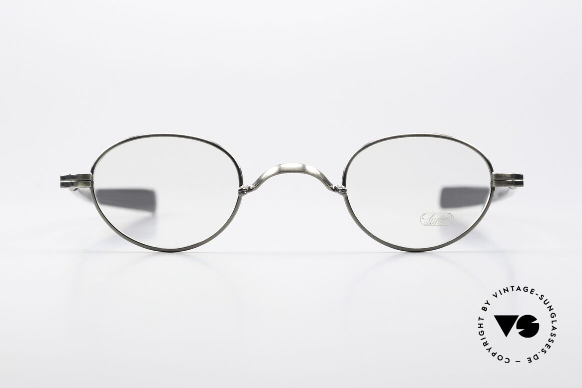 Lunor II A 03 Ladies Glasses & Men's Specs, combination: full rimmed metal frame & acetate temples, Made for Men and Women