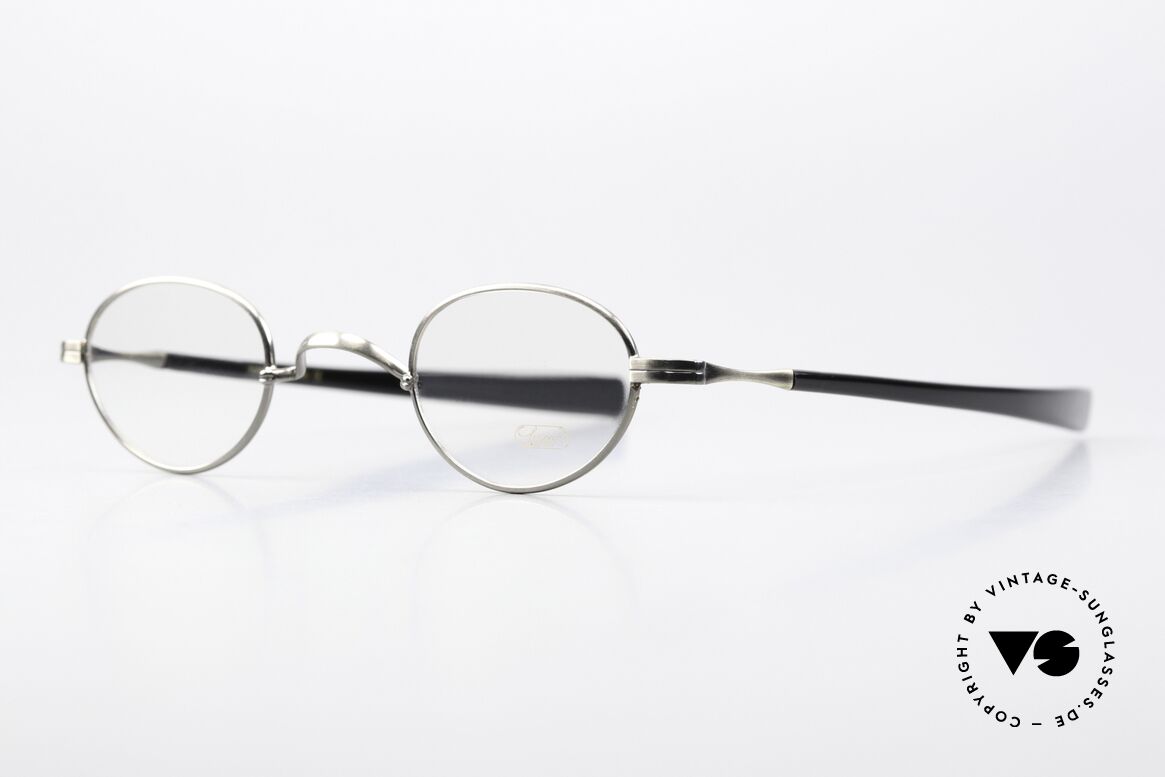 Lunor II A 03 Ladies Glasses & Men's Specs, precious ANTIQUE-SILVER finish in TOP-notch quality, Made for Men and Women