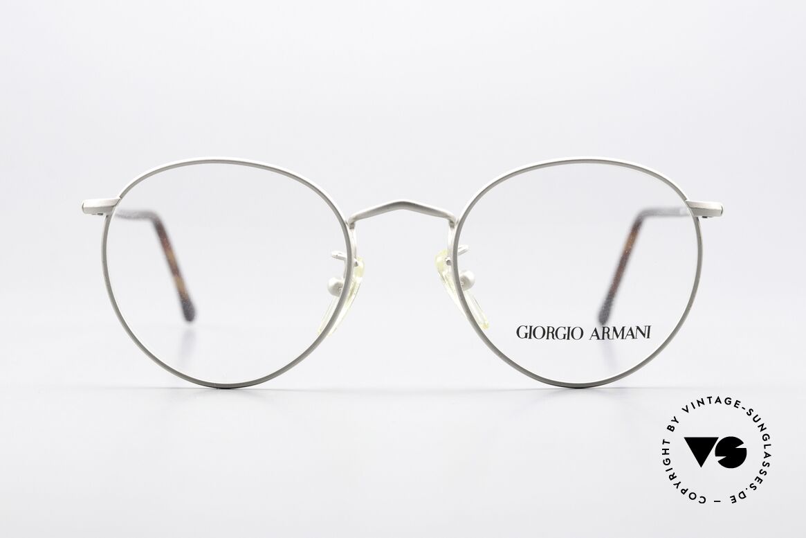 Giorgio Armani 138 Panto Specs Silver Tortoise, world famous 'panto'-design .. a real eyewear classic, Made for Men and Women