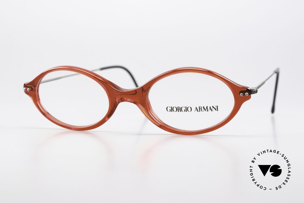 Giorgio Armani 378 Unisex 90s Frame Oval Small, Giorgio Armani, Mod. 378, col. 210, Gr. 46-19, 140, Made for Men and Women