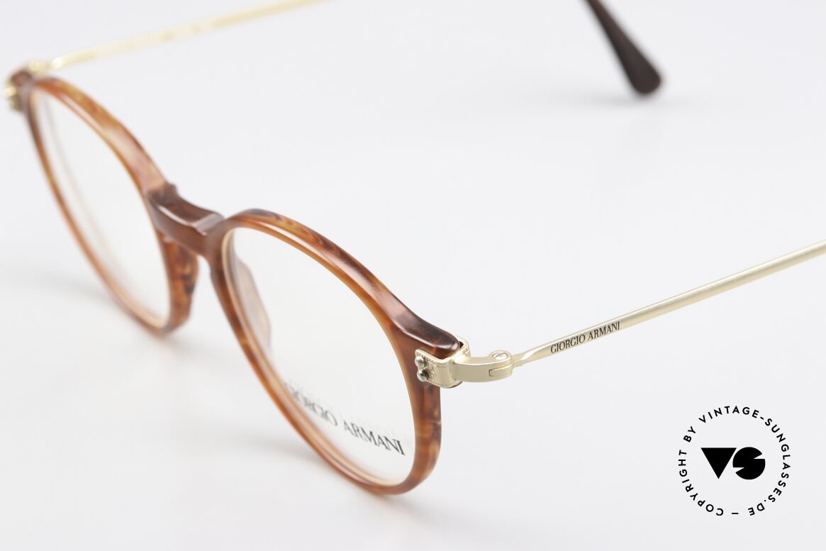 Giorgio Armani 358 Frame Auburn Matte Gold, also interesting coloring in reddish brown / matt gold, Made for Men