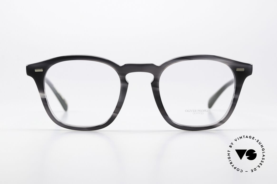 Oliver Peoples Elerson Acetate Glasses 50s Style, exact catalog model name: OV5384U, in color 1661, Made for Men