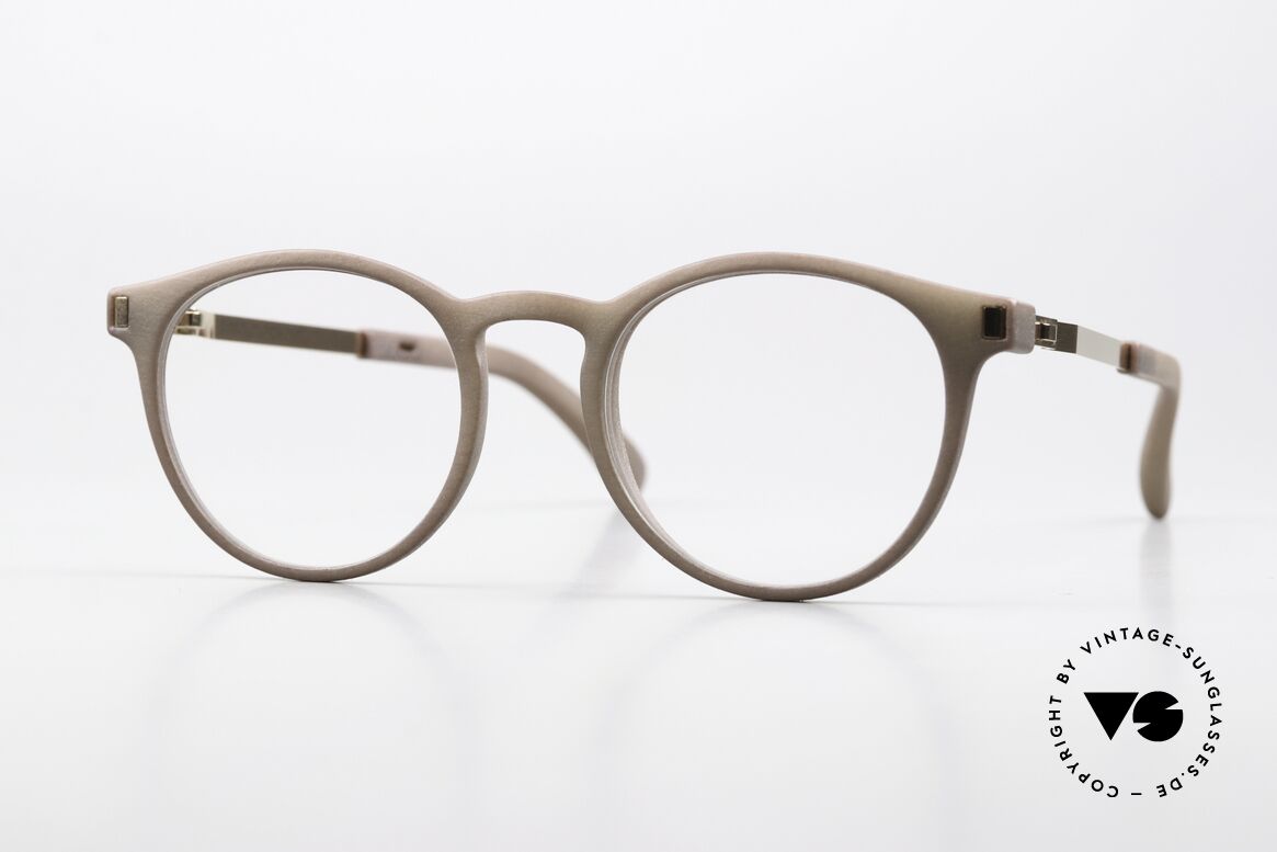 Mykita Mylon Bloom Mylon Hybrid Panto Frame, panto design in size 48-19 and with color 336, Made for Men and Women