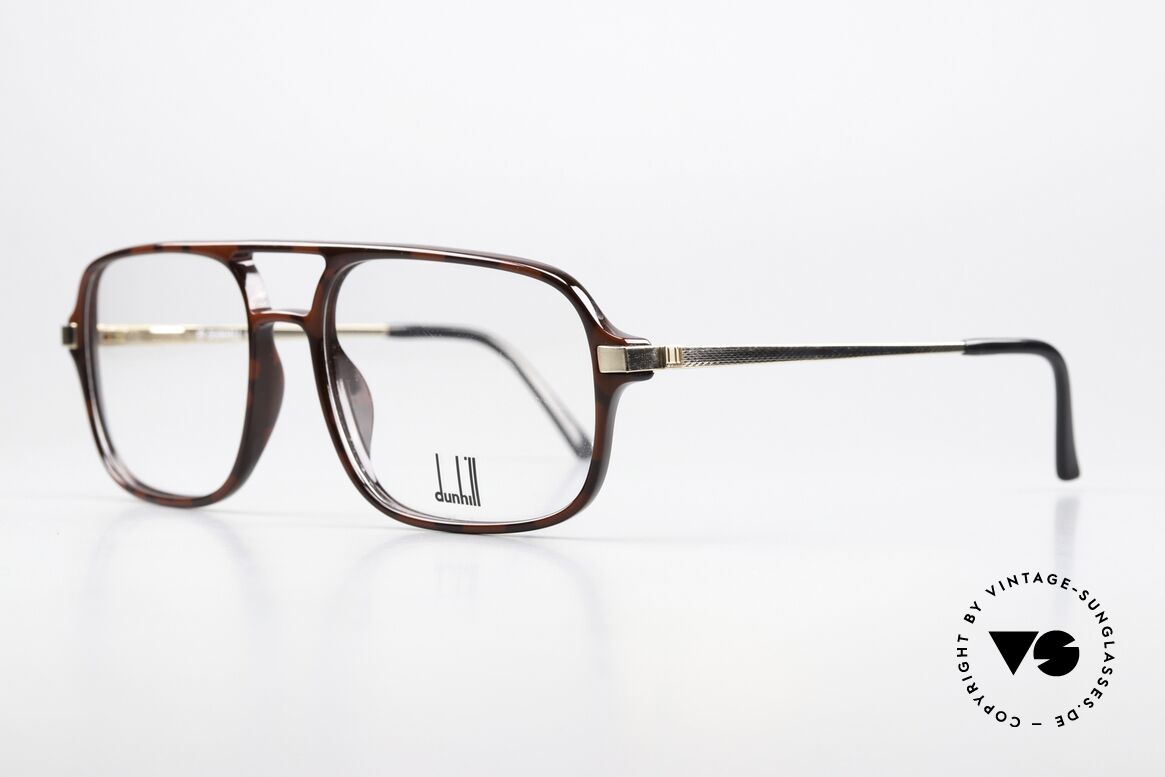 Dunhill 6186 XL 90's Men's Eyeglasses, high-end OPTYL front with GOLD-PLATED temples, Made for Men