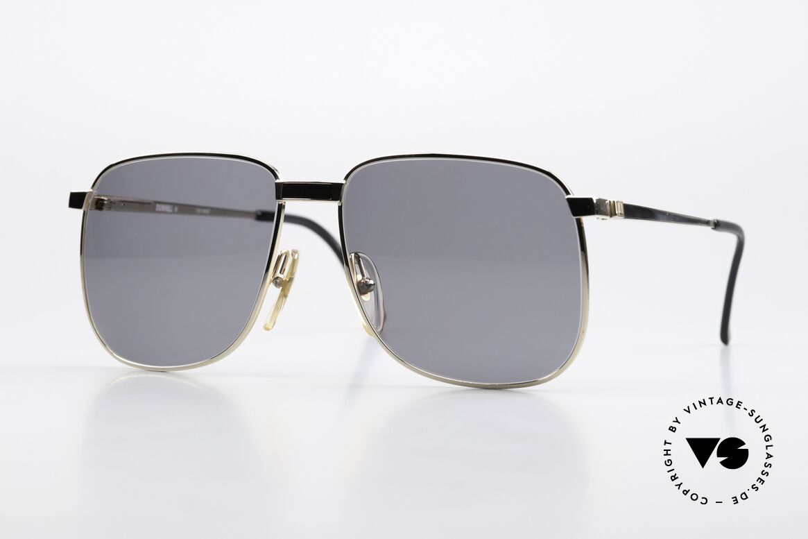 Dunhill 6099 Chinese Lacquer 14KGF Frame, noble and very rare Dunhill sunglasses from 1990, Made for Men