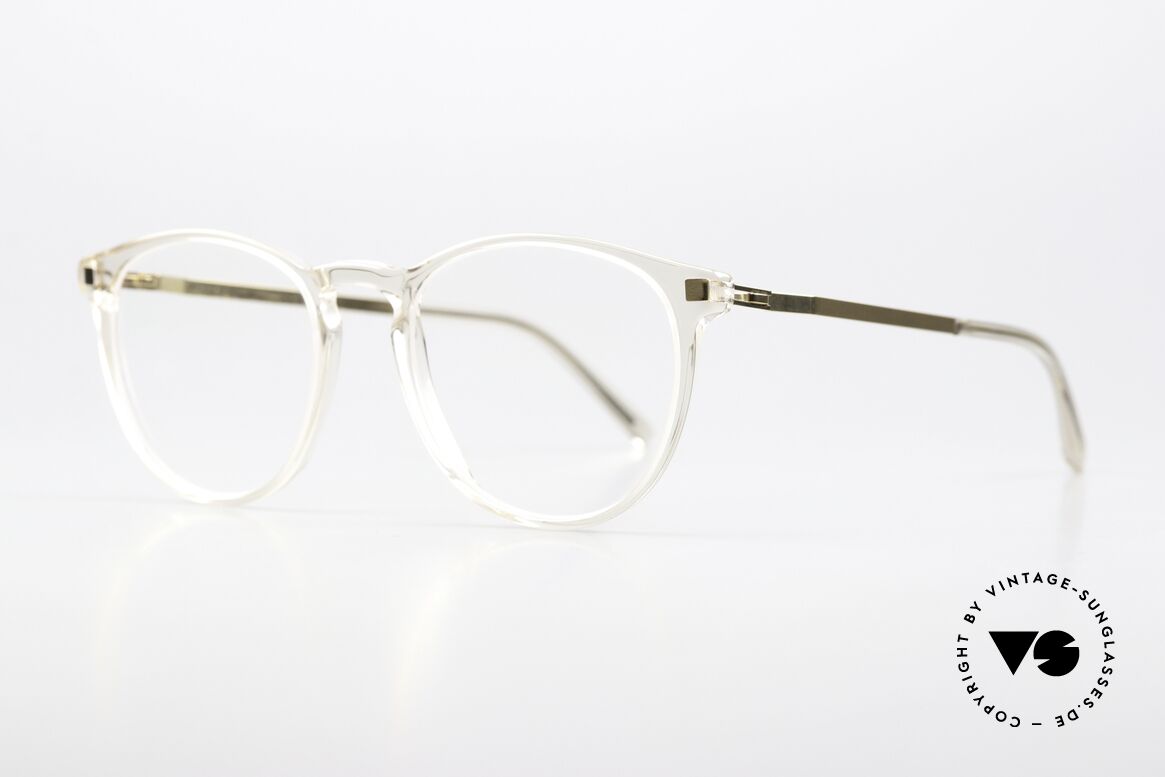 Mykita Nukka Women & Gents Panto Specs, acetate frame front with characteristic Mykita temples, Made for Men and Women