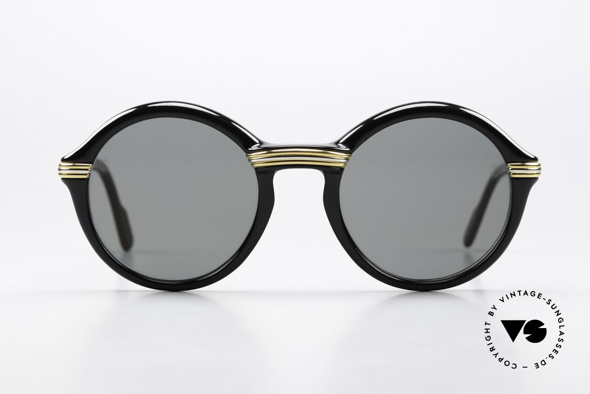 Cartier Cabriolet - L Ultra Rare 52mm L Size, luxury CARTIER shades of the Composite Series; 1991, Made for Men and Women