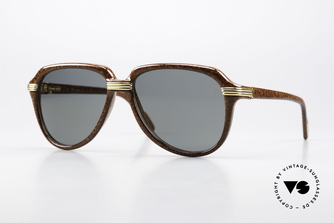 Cartier Vitesse - M Luxury Aviator Shades 1991, luxury vintage CARTIER aviator sunglasses from 1991, Made for Men