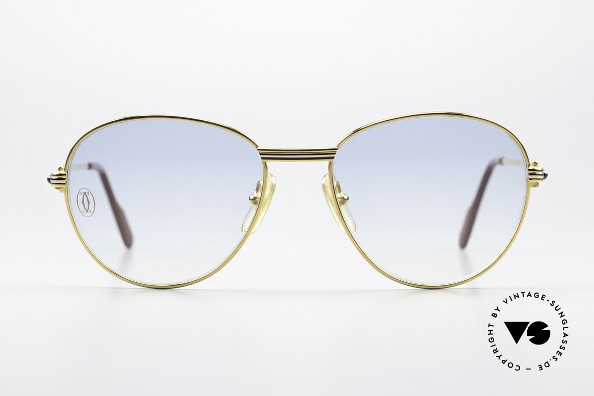 Cartier S Saphirs 0,94 ct - M Real Sapphire Sunglasses, model from the "S"-Series (market launch in 1988), Made for Women