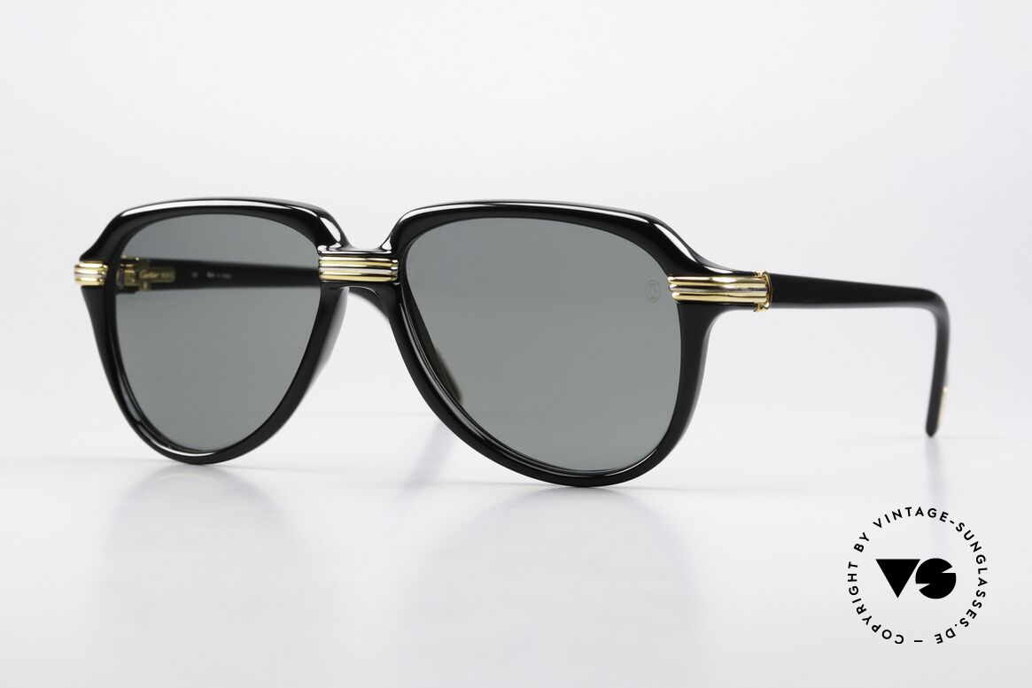 Cartier Vitesse - M Luxury Shades From 1991, luxury vintage CARTIER aviator sunglasses from 1991, Made for Men