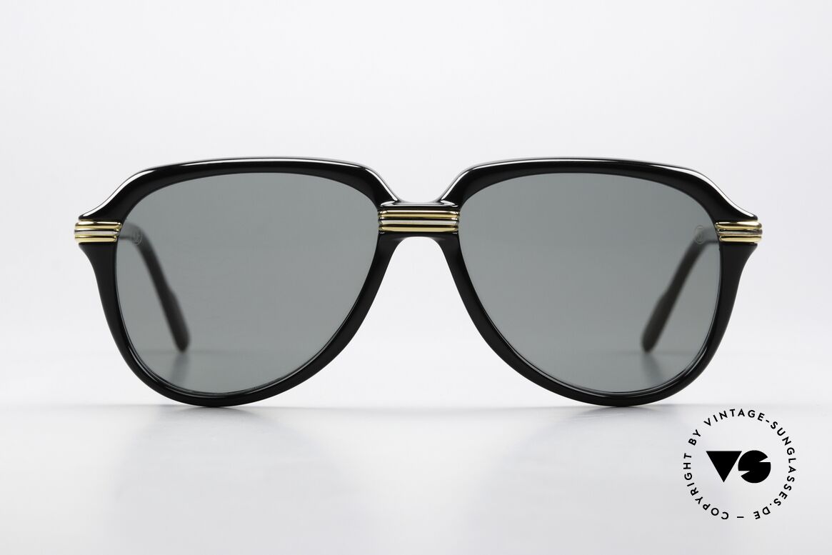 Cartier Vitesse - M Luxury Shades From 1991, frame with flexible spring hinges in medium size 58/15, Made for Men