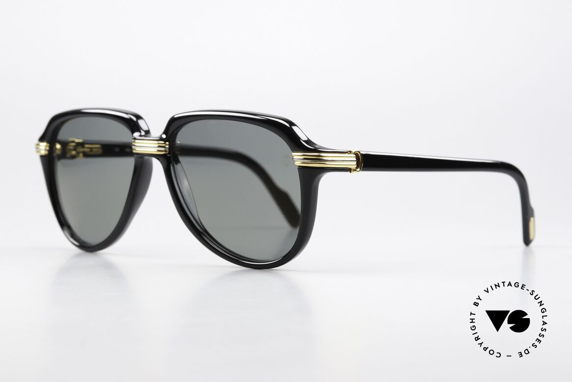 Cartier Vitesse - M Luxury Shades From 1991, high-end original lenses with CARTIER logo (100% UV), Made for Men