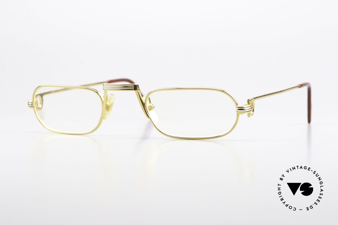 Cartier Demi Lune LC - L Limited L Size From 1987, Demi Lune = the world famous reading glasses by CARTIER, Made for Men